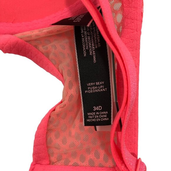 VICTORIA'S SECRET VERY SEXY PUSH UP  BRA 34D NEW WITH TAG - Picture 9 of 9